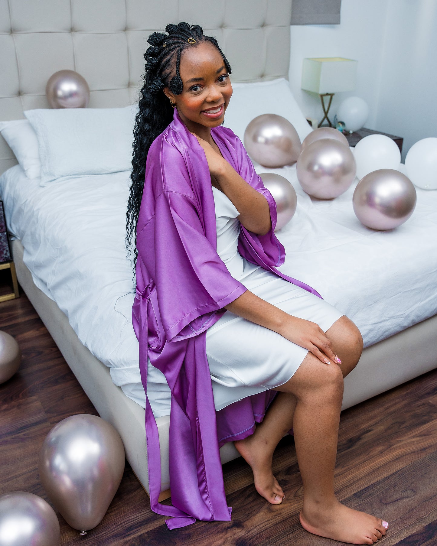 Lavender Haze Kimono