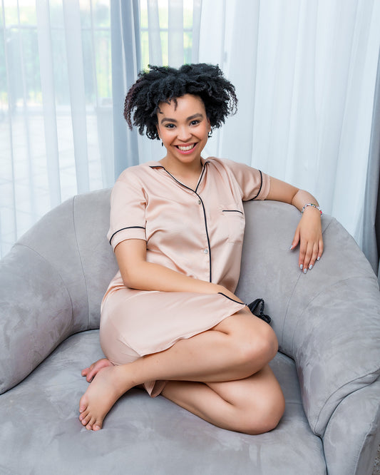 Champagne Noir Nightshirts